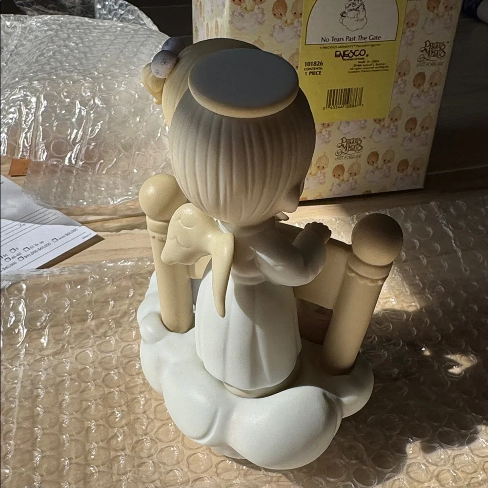 Precious Moments Porcelain Figurine “No Tears Past The Gate”